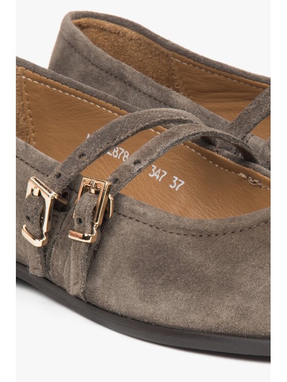 Estro Estro Ballerine ER00117954 Marrone