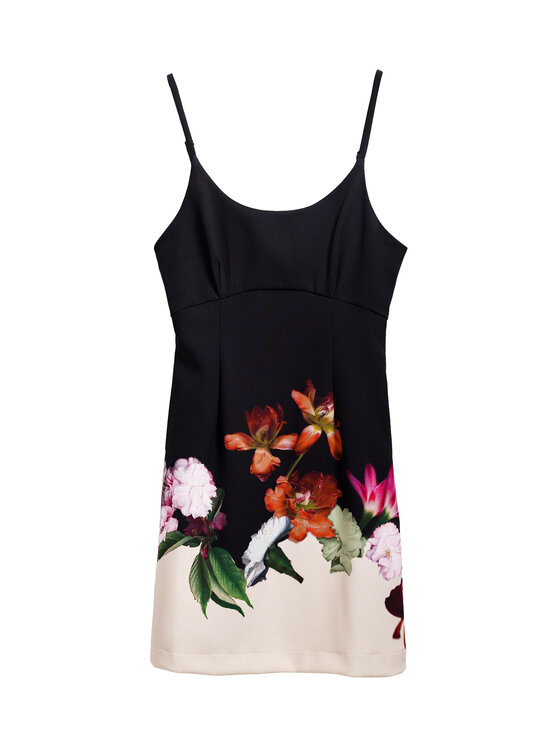 Desigual Desigual Nyári ruha Le Mans 25SWVW16 Fekete Regular Fit