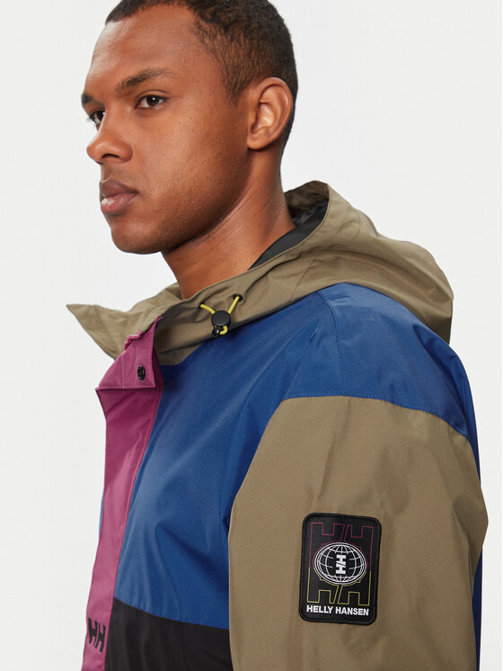 Helly Hansen Helly Hansen Anorak stiliaus striukė Play Anorak 54087 Žalia Regular Fit