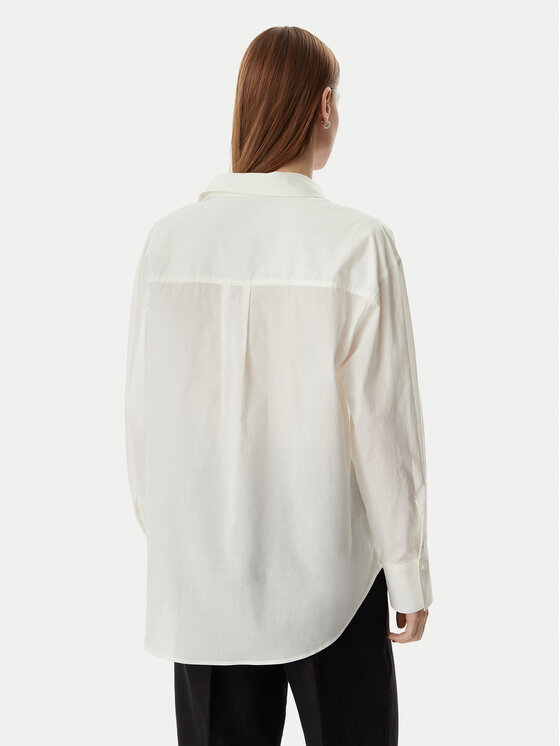 KARL LAGERFELD KARL LAGERFELD Košile B2W46034 Krémová Oversize