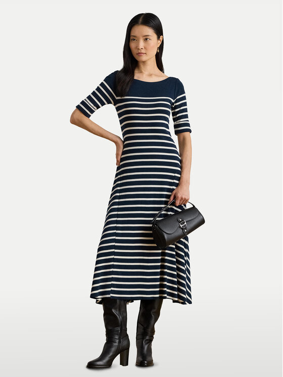LAUREN RALPH LAUREN LAUREN RALPH LAUREN Každodenné šaty 200P03739001 Tmavomodrá Regular Fit