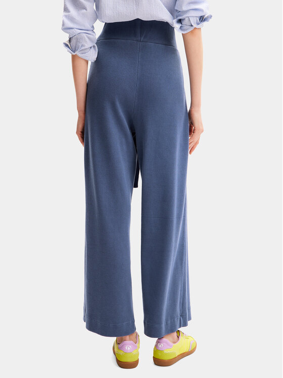 Desigual Desigual Pantaloni din material Tami 24SWPK02 Albastru Regular Fit
