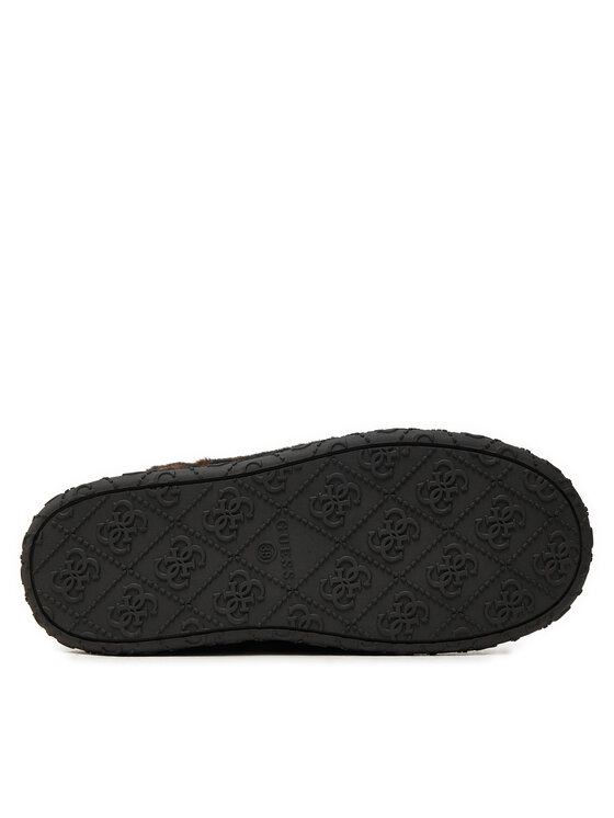 Guess Guess Členková obuv United FLFUTD FUR10 Čierna
