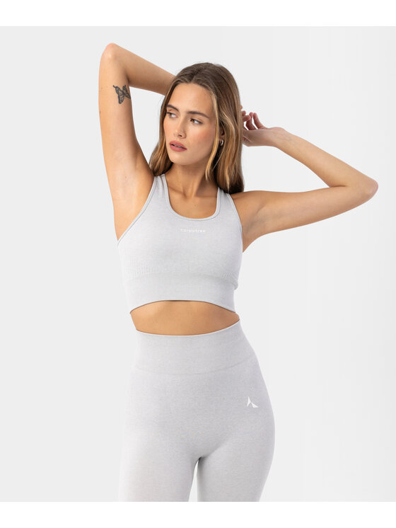 Carpatree Carpatree Top Blaze top Szary Fitted Fit