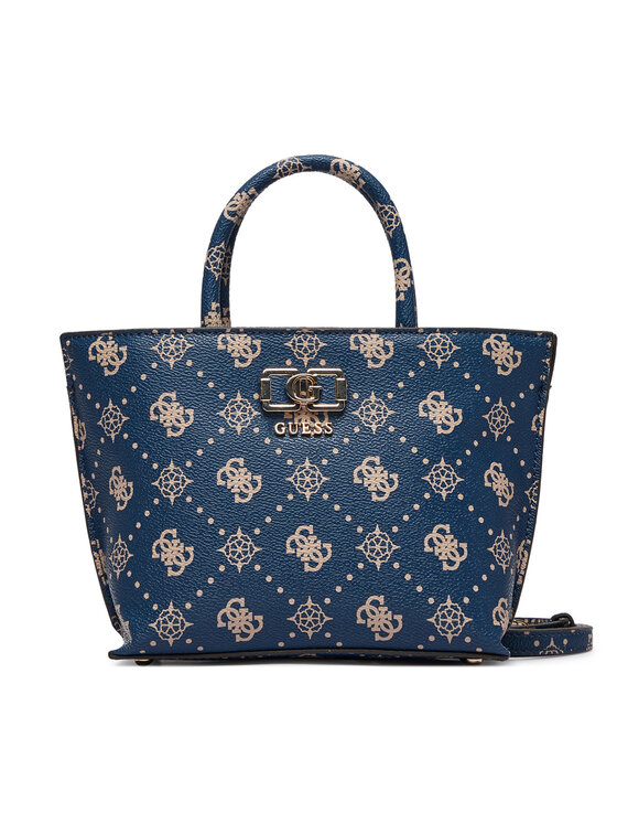 Guess Guess Kabelka Emelie Logo Mini HWGP99 28750 Tmavomodrá