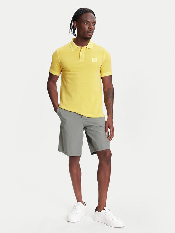 United Colors Of Benetton United Colors Of Benetton Polo 3089U302D Dzeltens Regular Fit
