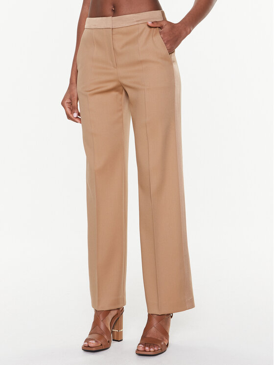 Pantaloni di tessuto 50486277 Beige Regular Fit