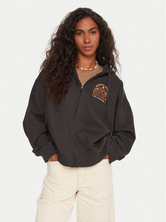 Billabong Billabong Mikina El Sol EBJSF00180 Sivá Relaxed Fit