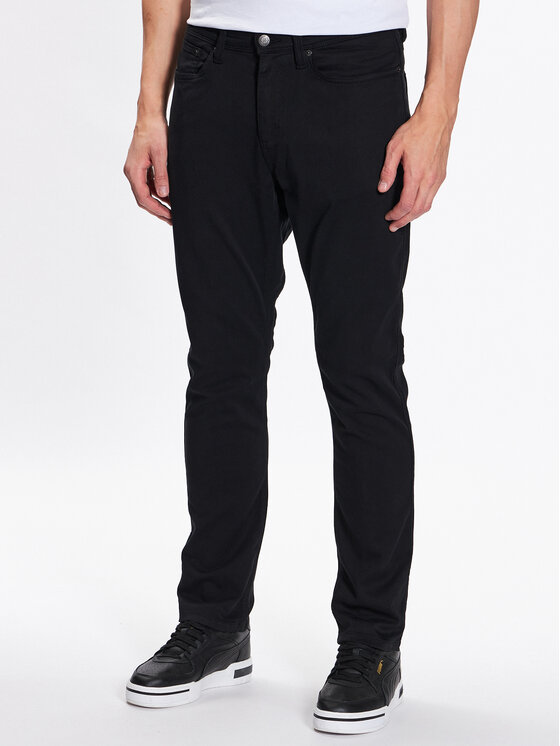 Duer Blugi No Sweat MFNR1002 Negru Relaxed Fit