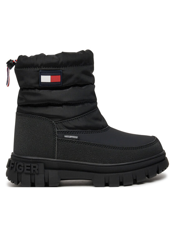 Tommy Hilfiger Škornji Za Sneg Fur Boot T3X5-33715-1695 M Črna