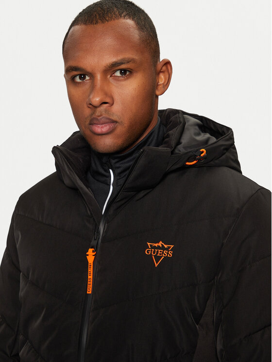 Guess Guess Skijacke M4PL3U WH0K0 Schwarz Regular Fit