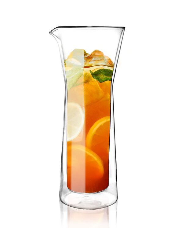 Vialli Design Vialli Design Karafka KARAFKA Z PODWÓJNĄ ŚCIANKĄ 800ML AMO 3031 Przezroczysty