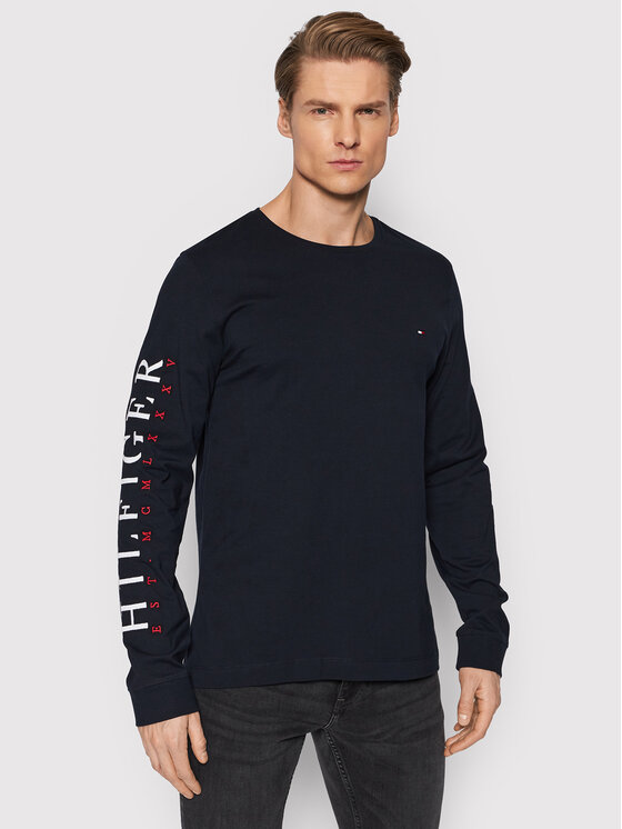 Тениска с дълъг ръкав Tommy Hilfiger