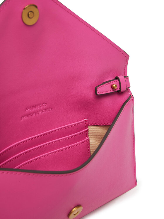 PINKO PINKO Torbica Flat Purse Mini AI 25-26 PCPL 105347 A0F1 Ružičasta