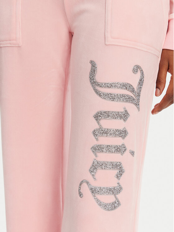 Juicy Couture Juicy Couture Pantaloni trening Layla JCBBJ125806 Roz Regular Fit