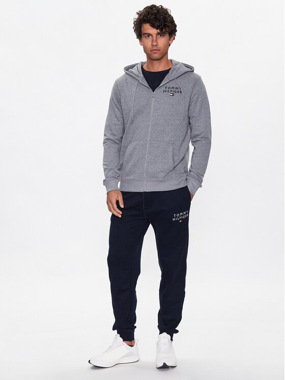 Tommy Hilfiger Tommy Hilfiger Bluza UM0UM02879 Szary Regular Fit