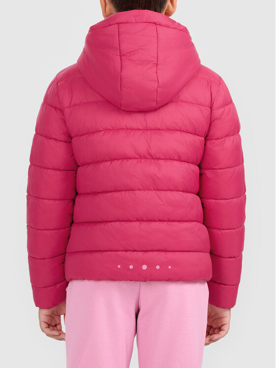 4F 4F Kurtka puchowa 4FJWAW26TDJAF0917-55S Różowy Active Fit