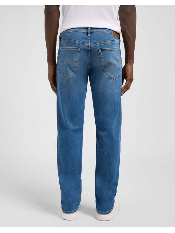 Lee Lee Jeans DAREN ZIP FLY Blu Straight Leg
