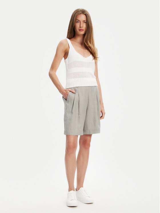 United Colors Of Benetton United Colors Of Benetton Bermudy 4AGHD901V Szary Relaxed Fit