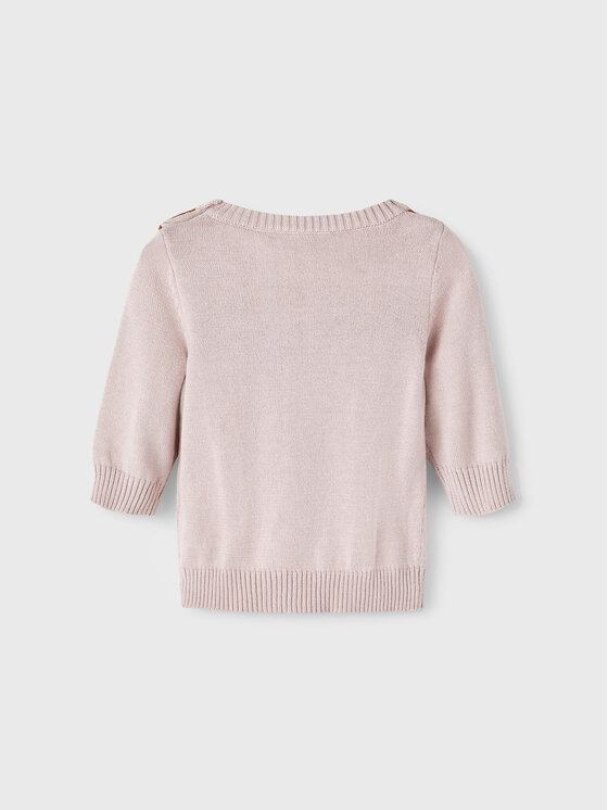 NAME IT NAME IT Sweter 13207072 Różowy Regular Fit