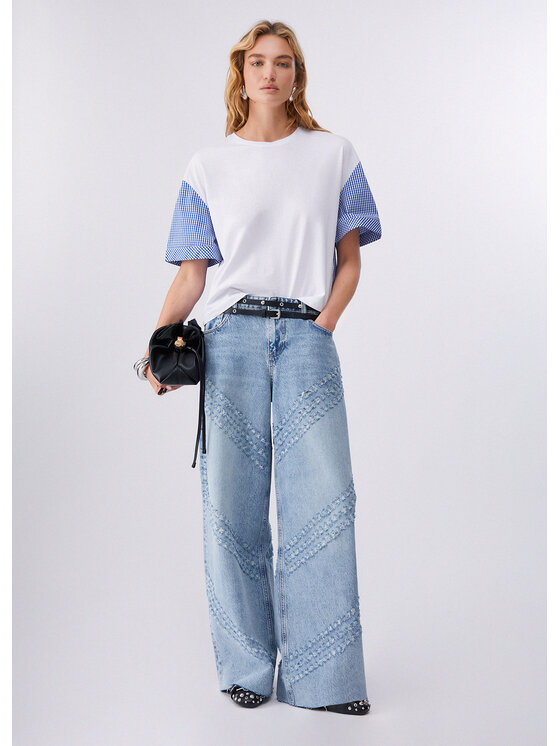 Liu Jo Liu Jo T-shirt WA6202JS904P9326 Viola Regular Fit