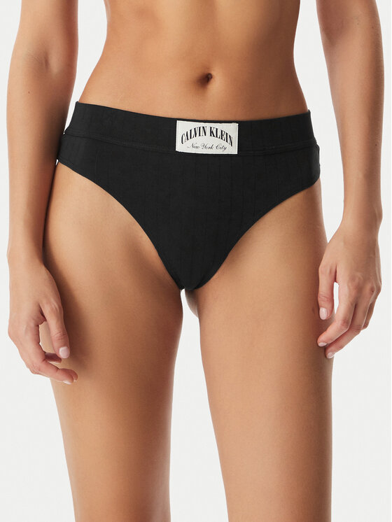 Calvin Klein Underwear Calvin Klein Underwear Perizoma LV00QF8711 Nero