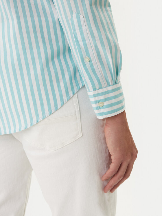 Tommy Hilfiger Tommy Hilfiger Πουκάμισο MW0MW42440 Πράσινο Regular Fit