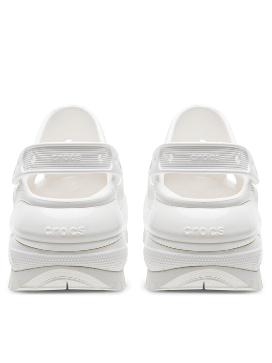 Crocs Crocs Pantoletten Classic Mega Crush Clog 207988 Weiß