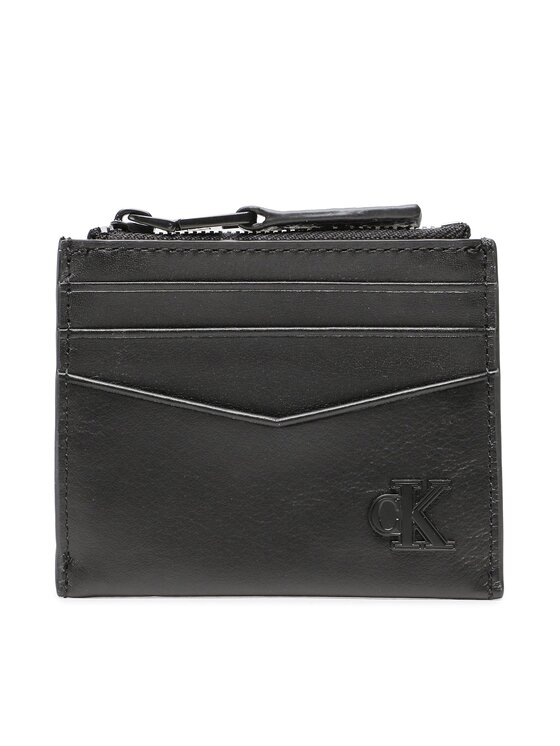 Calvin Klein Jeans Etui za kreditne kartice Logo Hardware Cardcase K50K510442 Črna