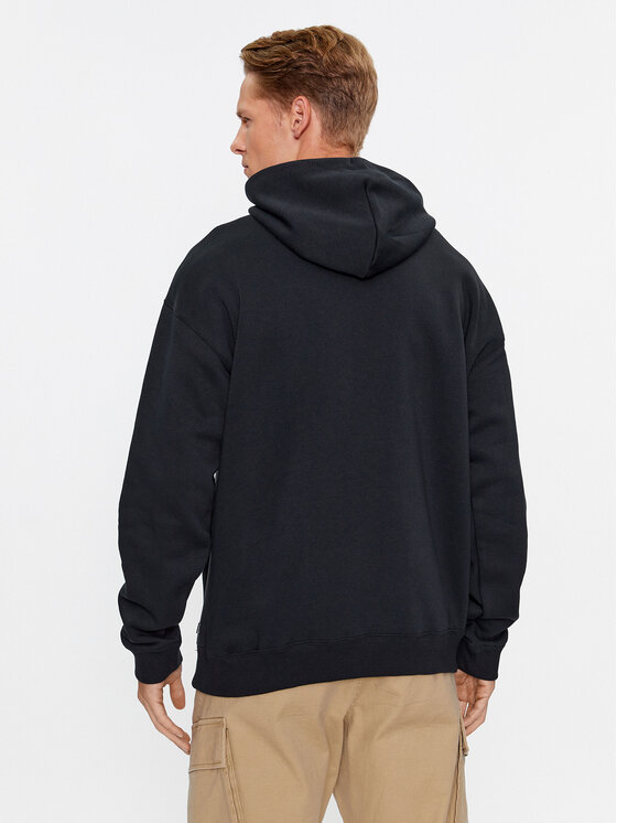 Converse Converse Džemperis Cons Hoodie Bb 10024013-A02 Juoda Regular Fit