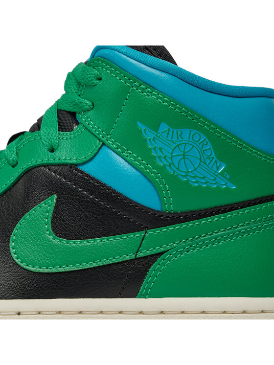 Air jordan 1 mid hot sale verde