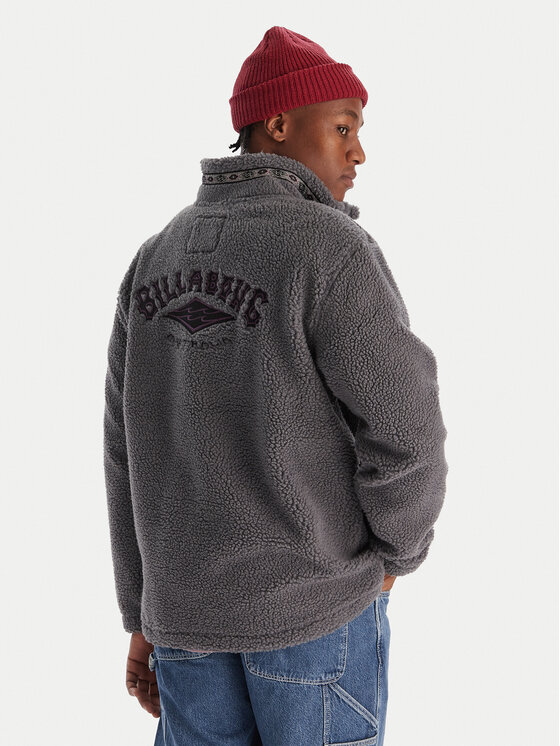 Billabong Billabong Fleecejacke Boundary Tombstone EBYFT00158 Grau Regular Fit