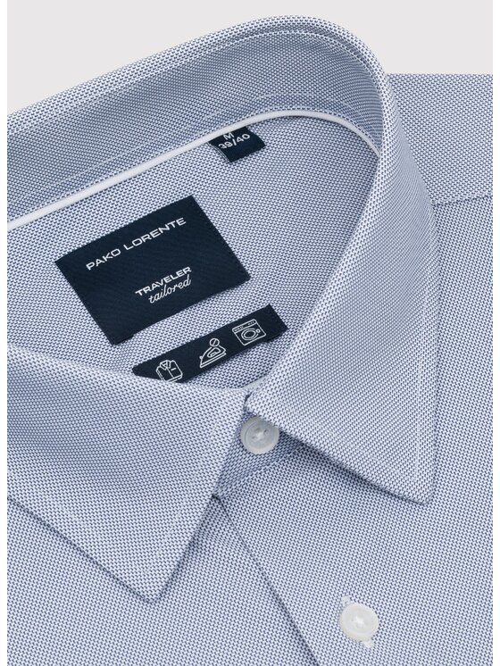 Pako Lorente Pako Lorente Koszula P26WF-1X-006 Niebieski Slim Fit
