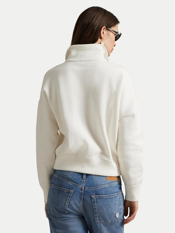 Polo Ralph Lauren Polo Ralph Lauren Džemperis 211971753002 Balta Relaxed Fit