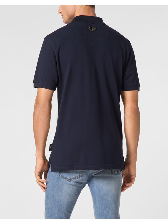 PHILIPP PLEIN PHILIPP PLEIN Polo 9407 Celeste Slim Fit
