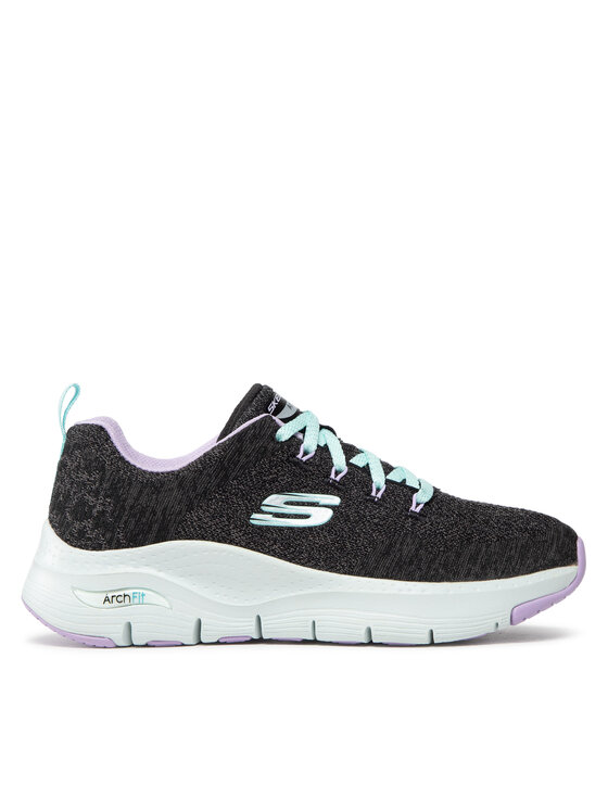 Skechers Skechers Сникърси Skechers Arch Fit Comfy Wave Сив