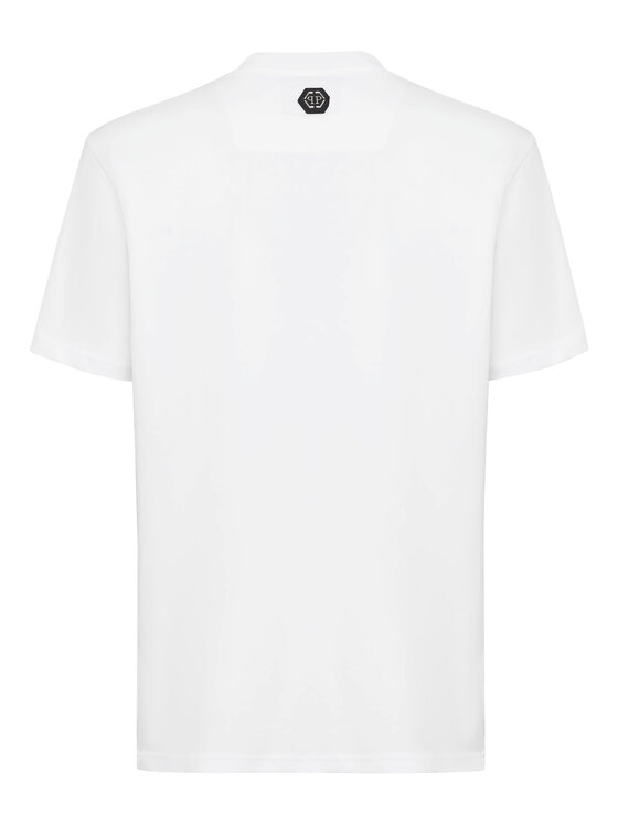 PHILIPP PLEIN PHILIPP PLEIN T-shirt 5541 Bianco Regular Fit