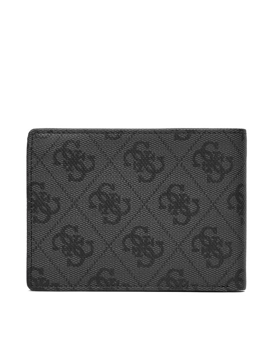 Guess Guess Голям мъжки портфейл SMMALL LEA27 Сив
