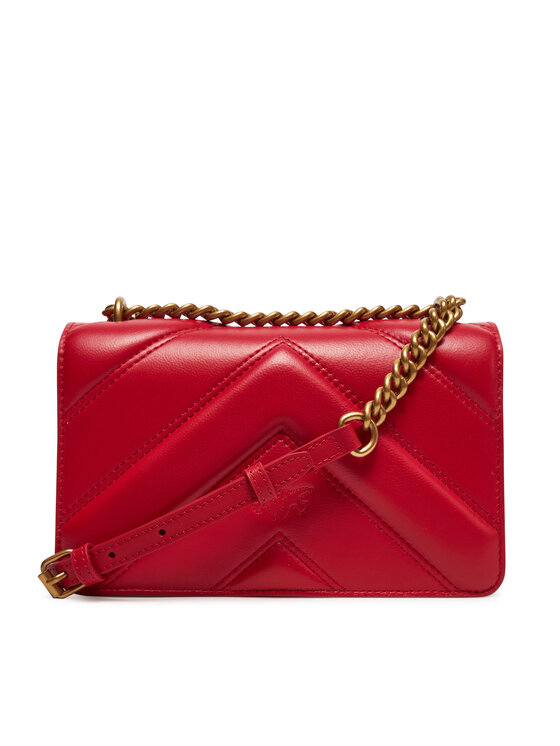 PINKO PINKO Torbica Love One Mini Light Cl 104550 A26Z Crvena