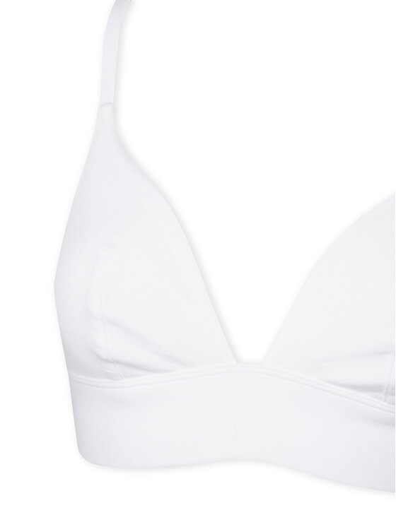 Hunkemöller Hunkemöller Trikotni nedrček 302037 Bela