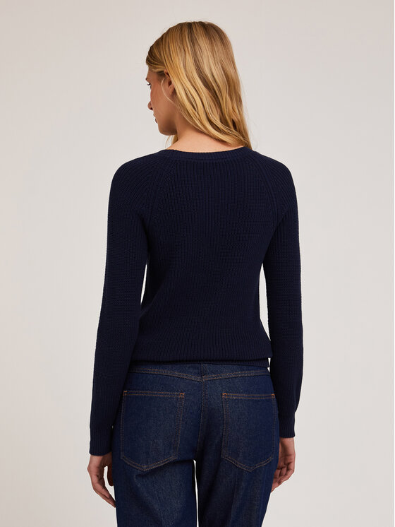 Motivi Motivi Cardigan M229W003285N034 Blu Regular Fit