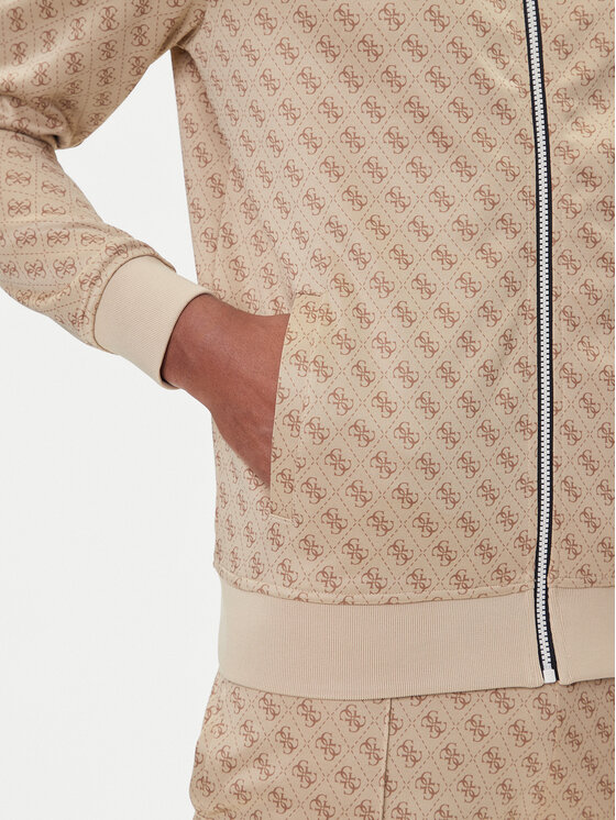 Guess Guess Mikina Z2BQ06 K7122 Béžová Regular Fit