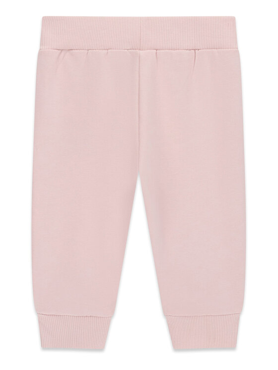 Guess Guess Spodnie dresowe K6BB03 K5886 Różowy jasny Regular Fit