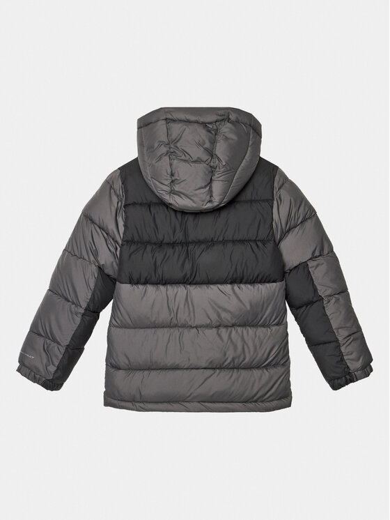 Columbia Columbia Зимно яке Pike Lake™ II Hooded Jacket Сив Regular Fit