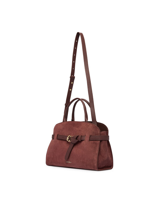 Coccinelle Coccinelle Torebka TLB Coccinellesabine Suede Bi E1 TLB 18 04 01 Bordowy
