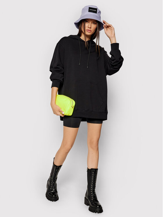 Felpa 2000MDM535 200000 Nero Oversize