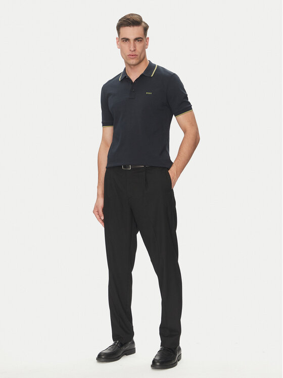 BOSS BOSS Polo Parlay 190 50494697 Granatowy Regular Fit