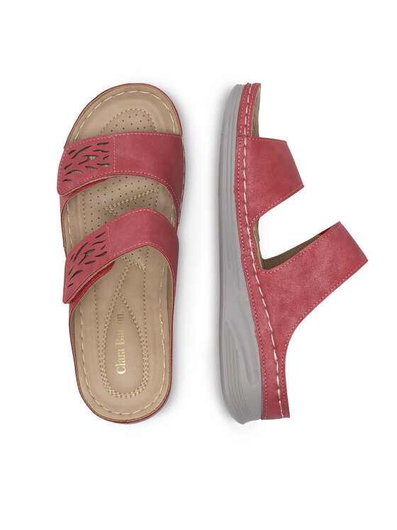 Clara Barson Clara Barson Pantoletten WYL05010-11 Rot