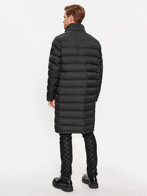KARL LAGERFELD KARL LAGERFELD Пухено яке 455028 534593 Черен Regular Fit