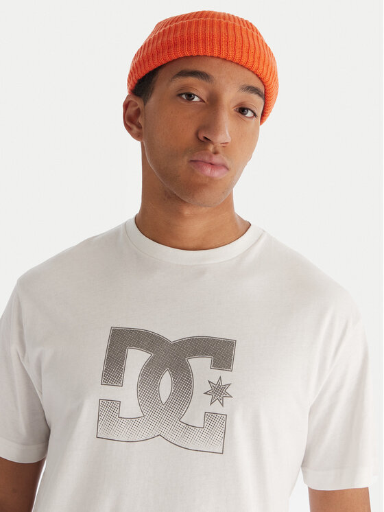 DC Shoes DC Shoes T-Shirt EDYZT04346 WBB0 Weiß Regular Fit